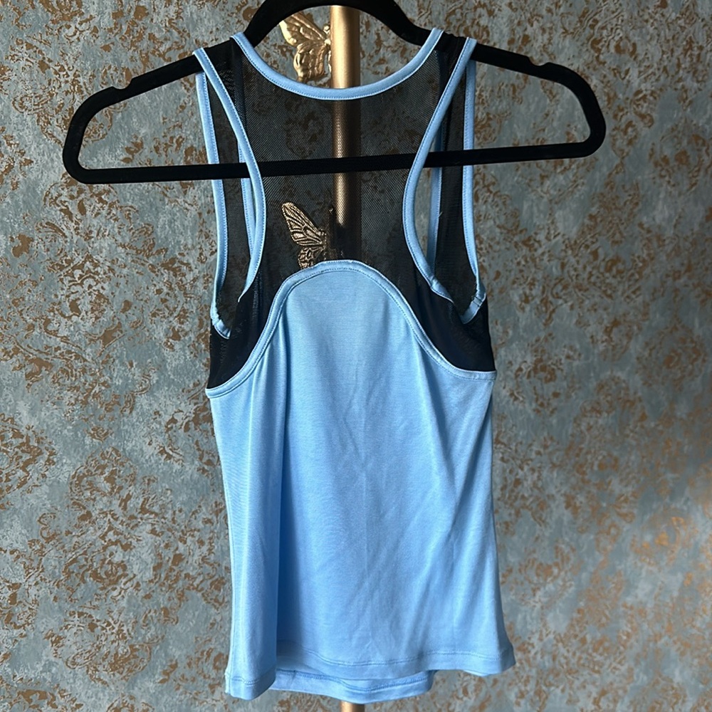 Armani Mesh Razor Back Tank - Picture 3 of 4